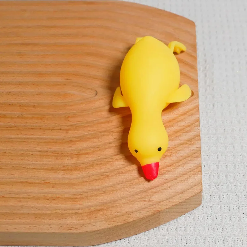 Squishies Antistress Duck Fidgets Toys Cute Goose Animals Vent Toys for Kids Adults Decompression Stretch Toys Friends Best Gift