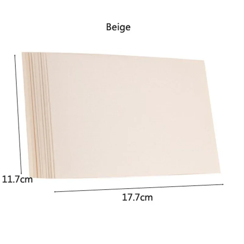 10Pcs/set Pearl Paper Invitation Card Inner Sheet Inside Pages Insert Paper for Wedding Baptism Party Card Holder Wedding Supply