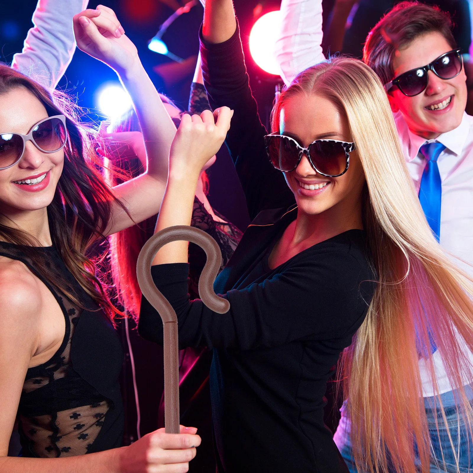 Party Canes Scepter Walking Stick Staff Prop Decorations Plastic