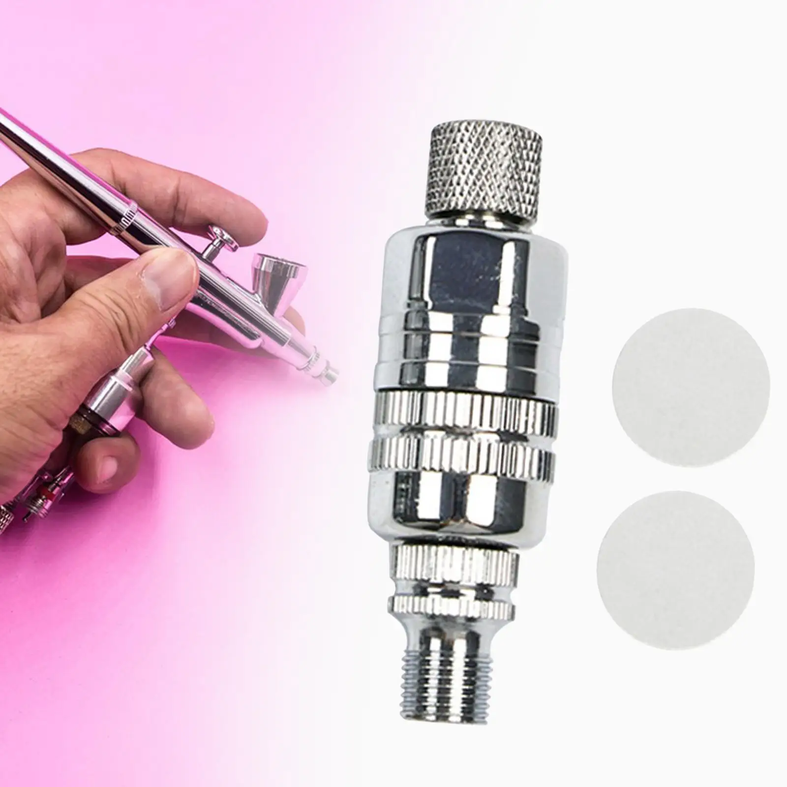 

Мини-воздушный фильтр для аэрографа, фильтры для распыления аэрографа, простота установки