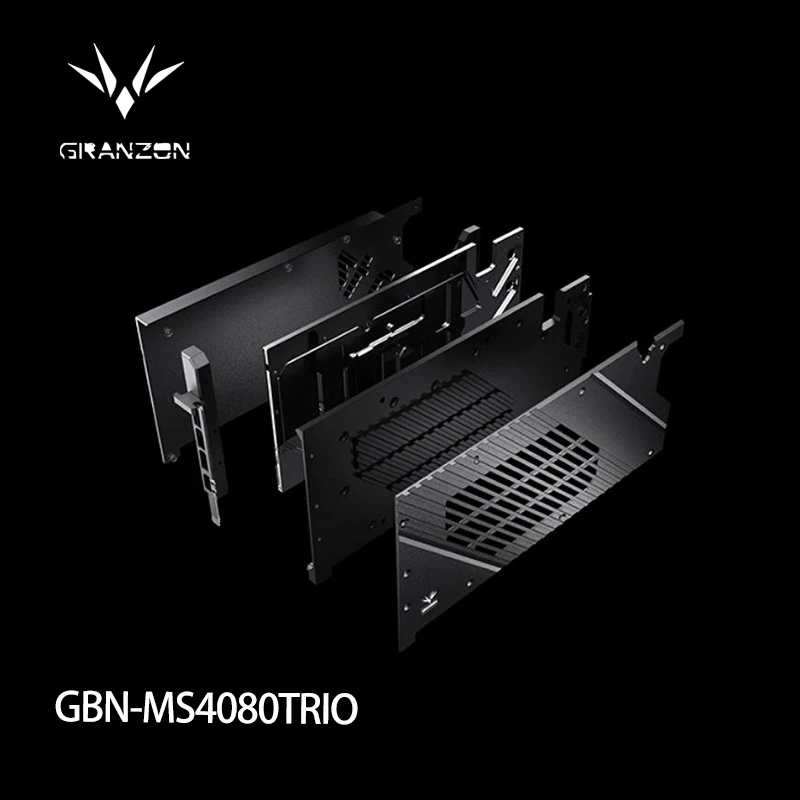 

Granzon GPU Water Block for MSI GeForce RTX 4080 Suprim / Cooler Radiator / GAMING X TRIO Video Card / GBN-MS4080TRIO