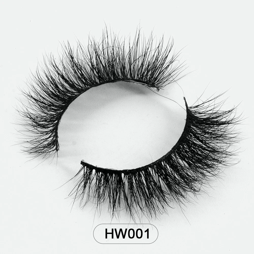 Fluffy 3d Mink Lashes 100% Cruelty Free Lashes Handmade Reusable Short Natural Eyelashes