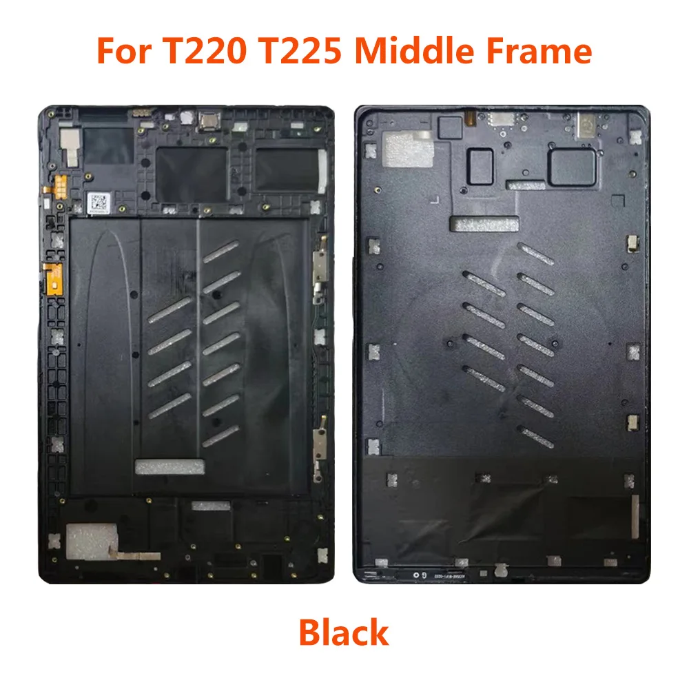 

For Samsung Galaxy Tab A7 Lite Middle Frame T220 T225 Front Bezel Frame SM-T225 SM-T220 SM-T225N Media Case Screen Frame Replace