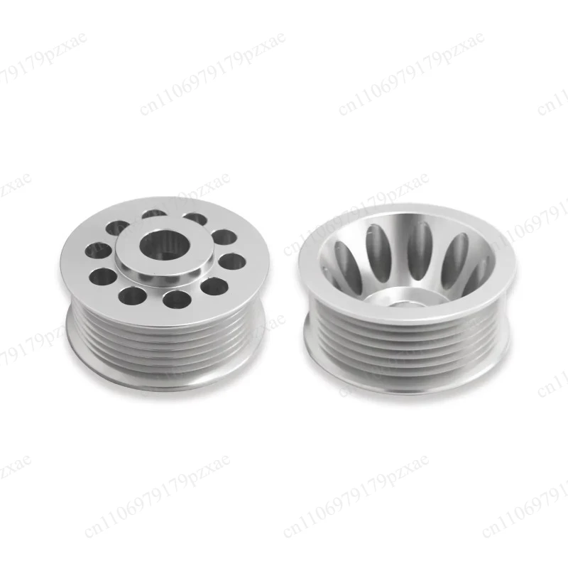 Aluminum Underdrive Pulley Kit Fit TSX RSX S Accord K20A2 K24A2 K24A Engine