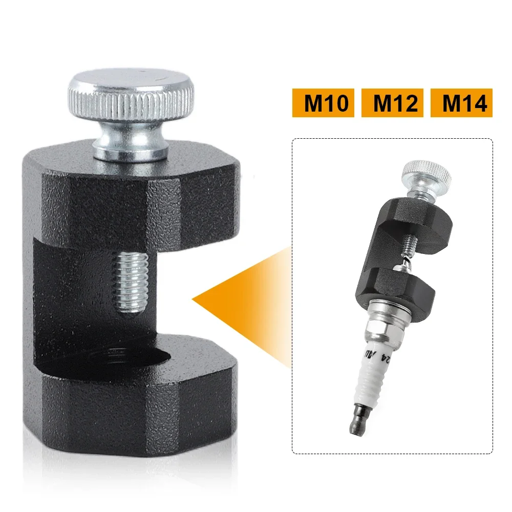 Universal Aluminum Alloy Engine Spark Plug Gap Tool Gapper Gapping Sparkplug Caliper High Quality 10mm 12mm 14mm