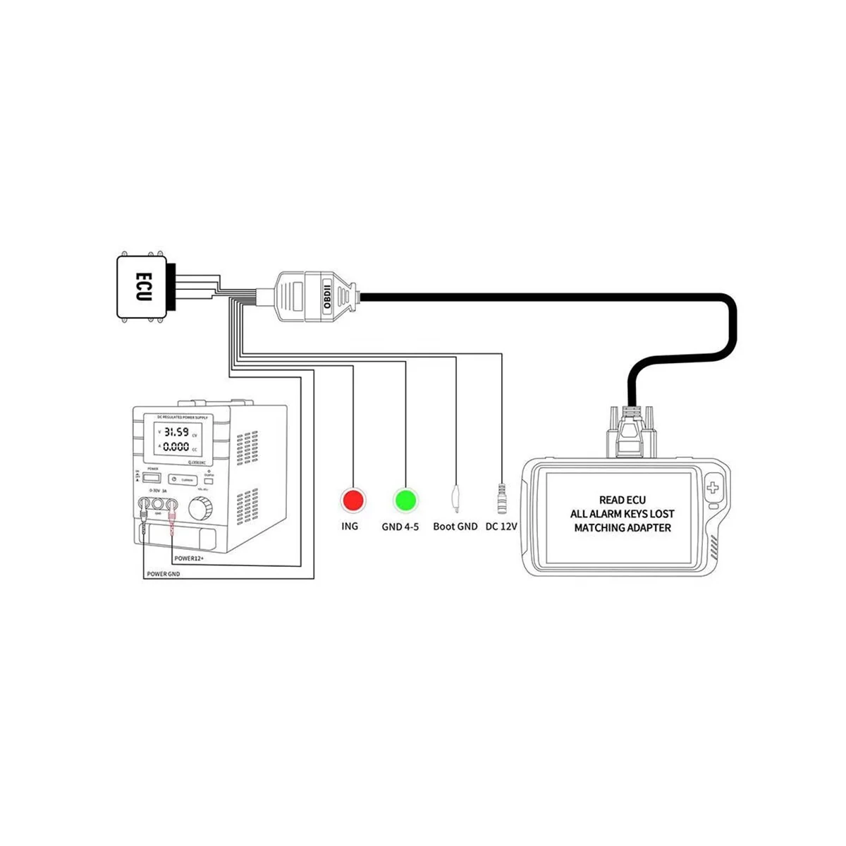 Imagem -03 - Jumper Completo do Protocolo Usado para Conectar o Ecu Programação do Ecu Através do Pps Fgtech Kess Byshut Obd2