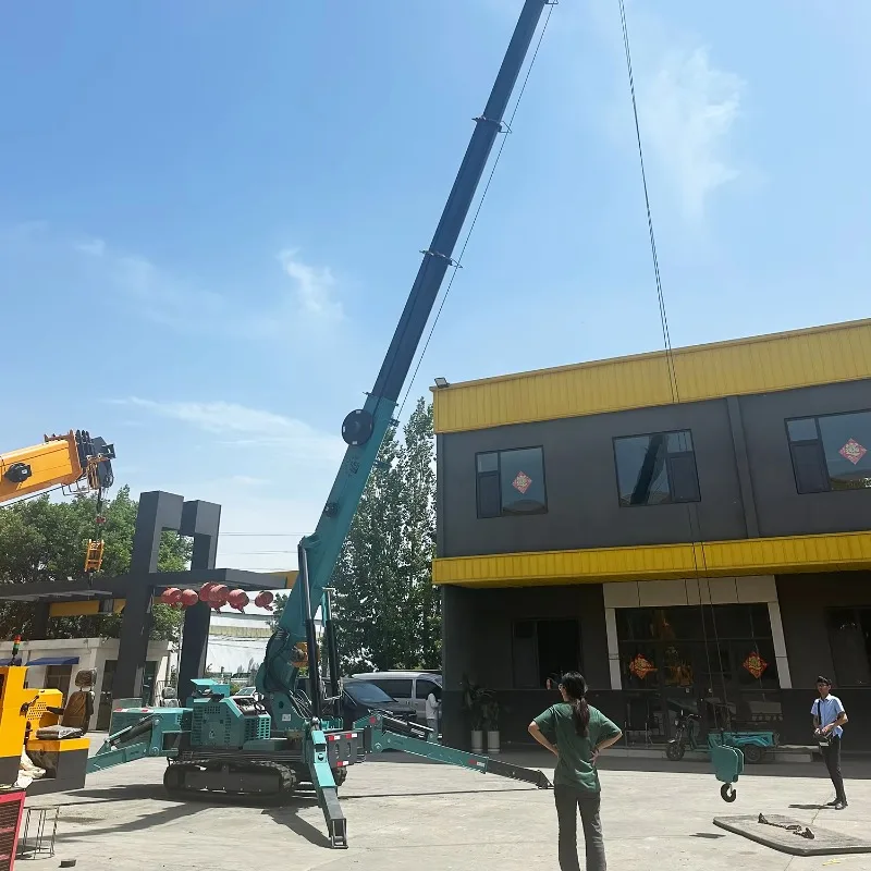 Customized Crane Small Spider Crawler Crane 8  14  10  12 Ton Spider Crane