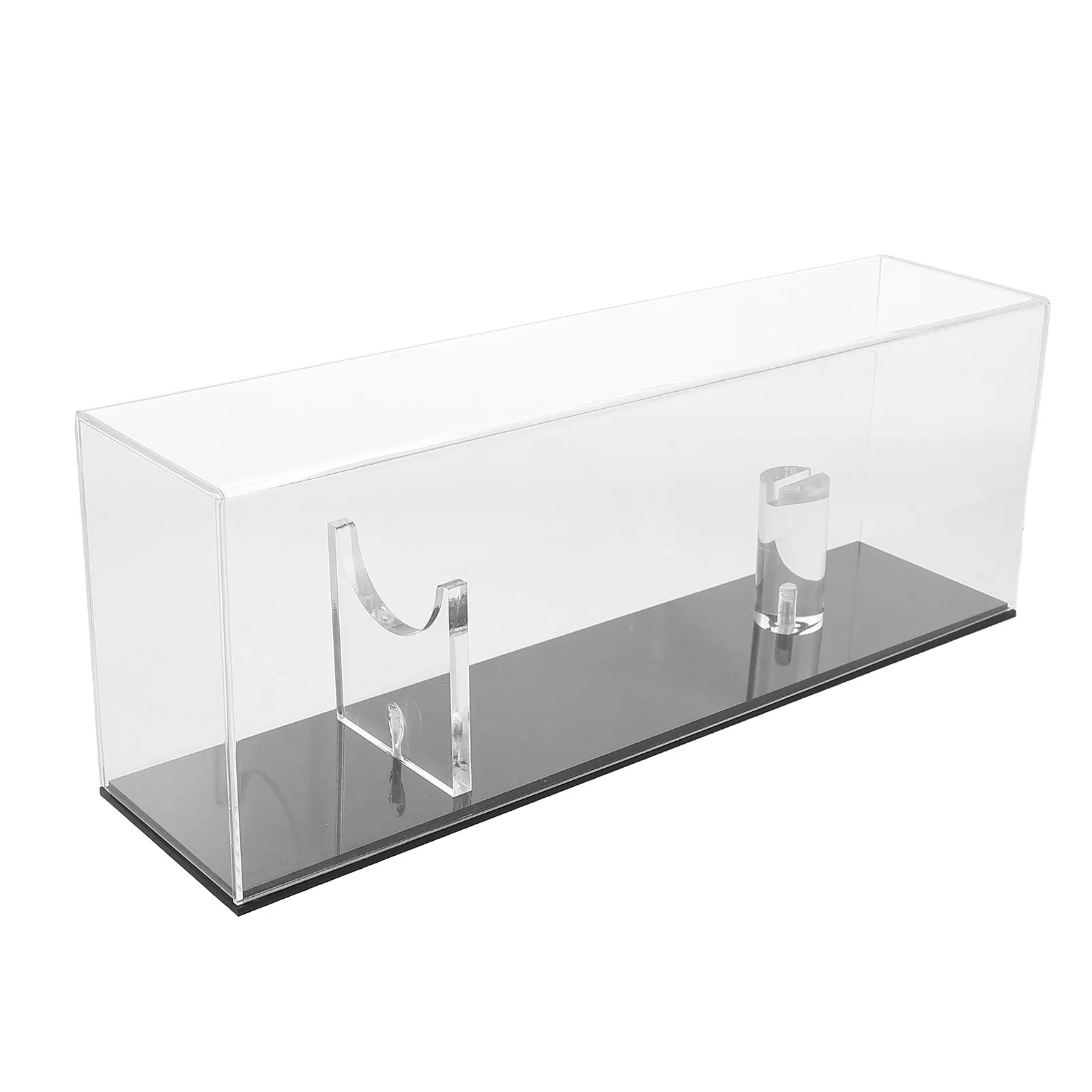 Premium Acrylic Knife Display Stand Crystal Clear Foldable Design for Knife Collection Tabletop Showcase Outdoor Use Knives