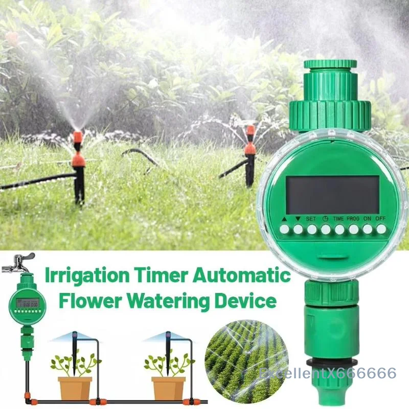 Automatic Watering Timer Waterproof Digital Simple Operation Irrigation Controller for Garden Lawn Yard Potted Plants