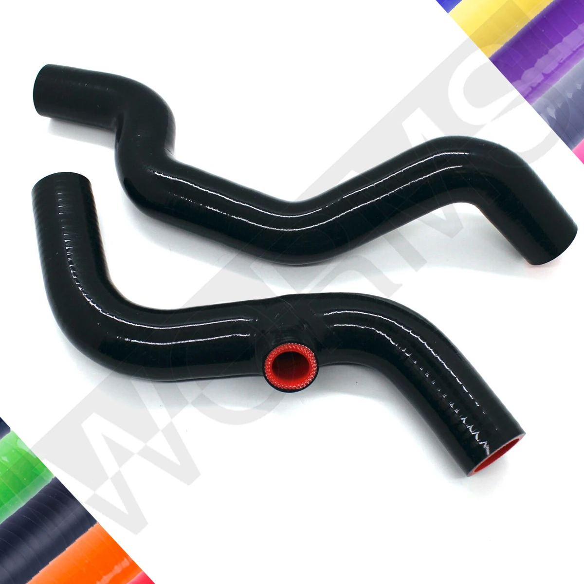 

For Honda Acura K Swap K20 K24 Driver Side Rad Silicone Radiator Hose Tube Kit