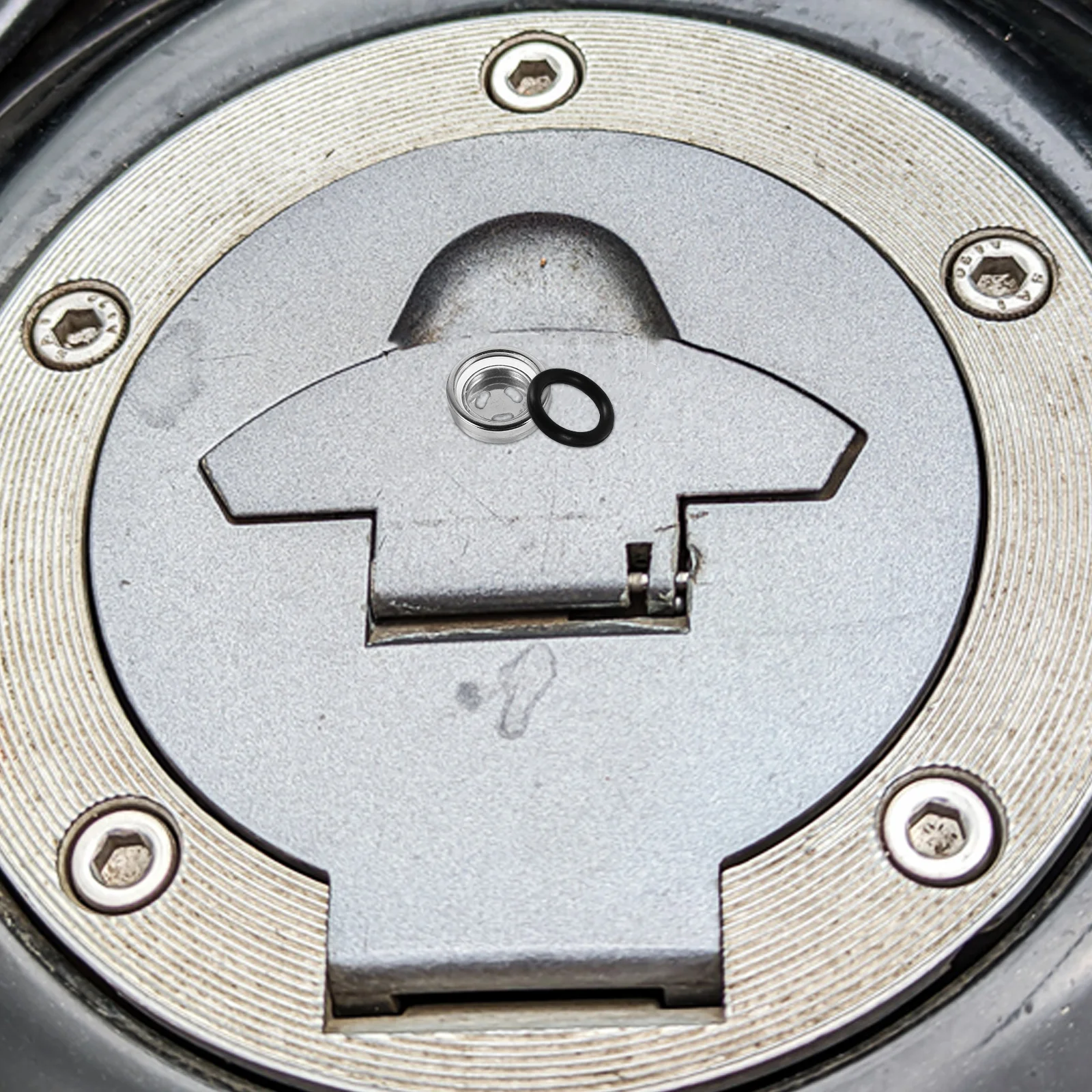 

5Pcs Motorcycle Master Cylinder Brake Lens Durable Replacement with O Ring for Scooter Safety and Performance