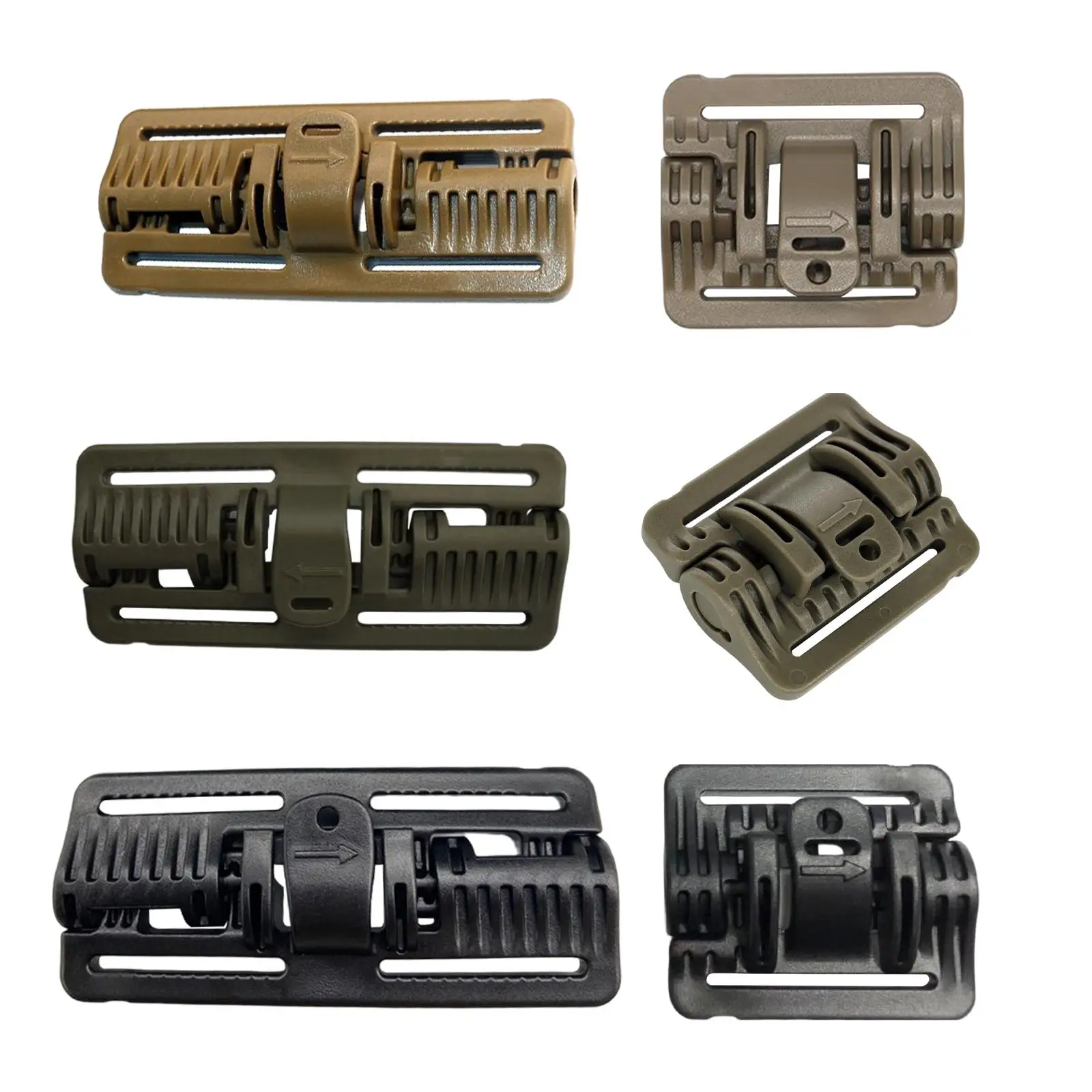 Vest Quick Release Buckle Slider for 1.5 inch Strap Quick Release Assembly Kit for Vest Accessories