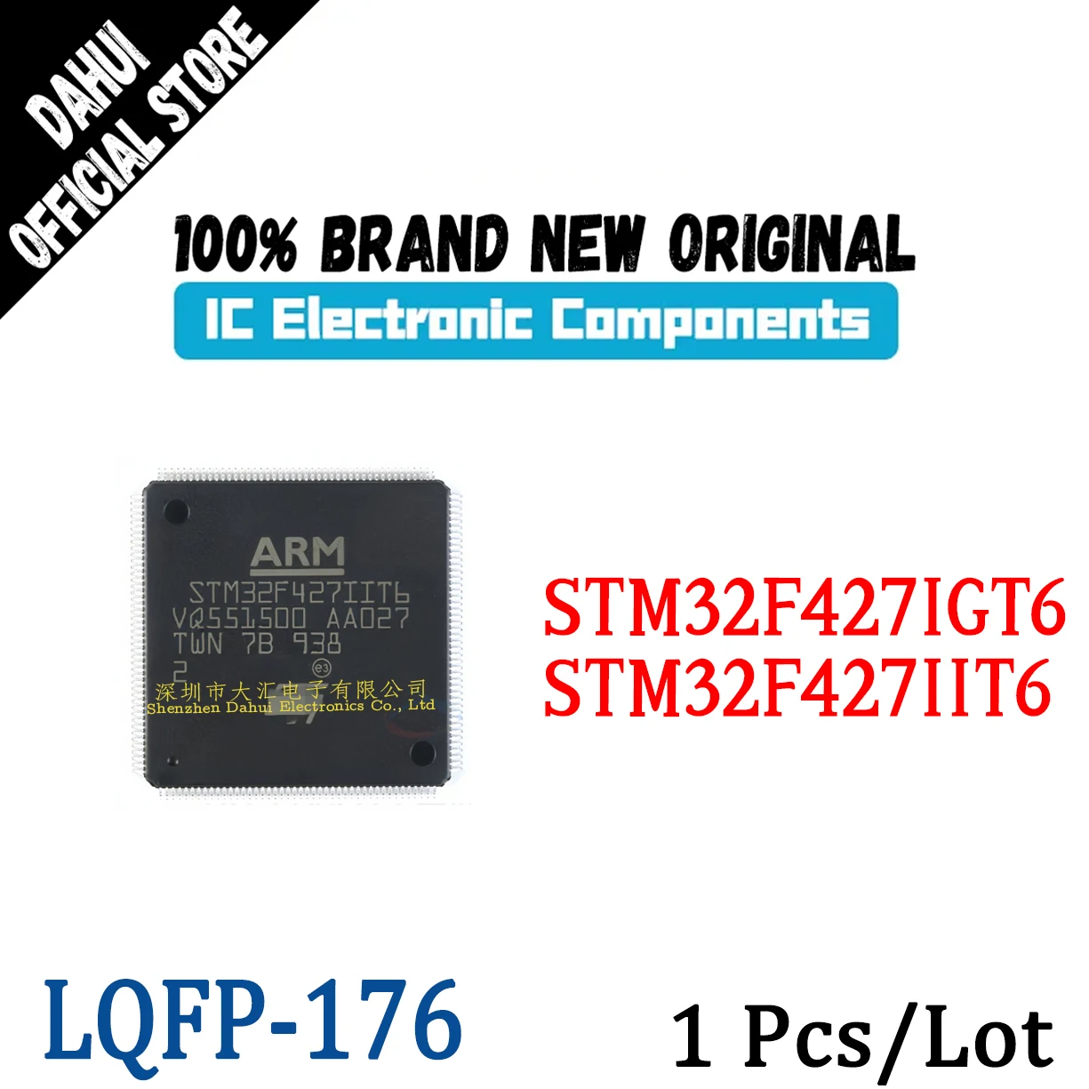 

STM32F427IGT6 STM32F427IIT6 LQFP-176 Microcontroller chip IC new original