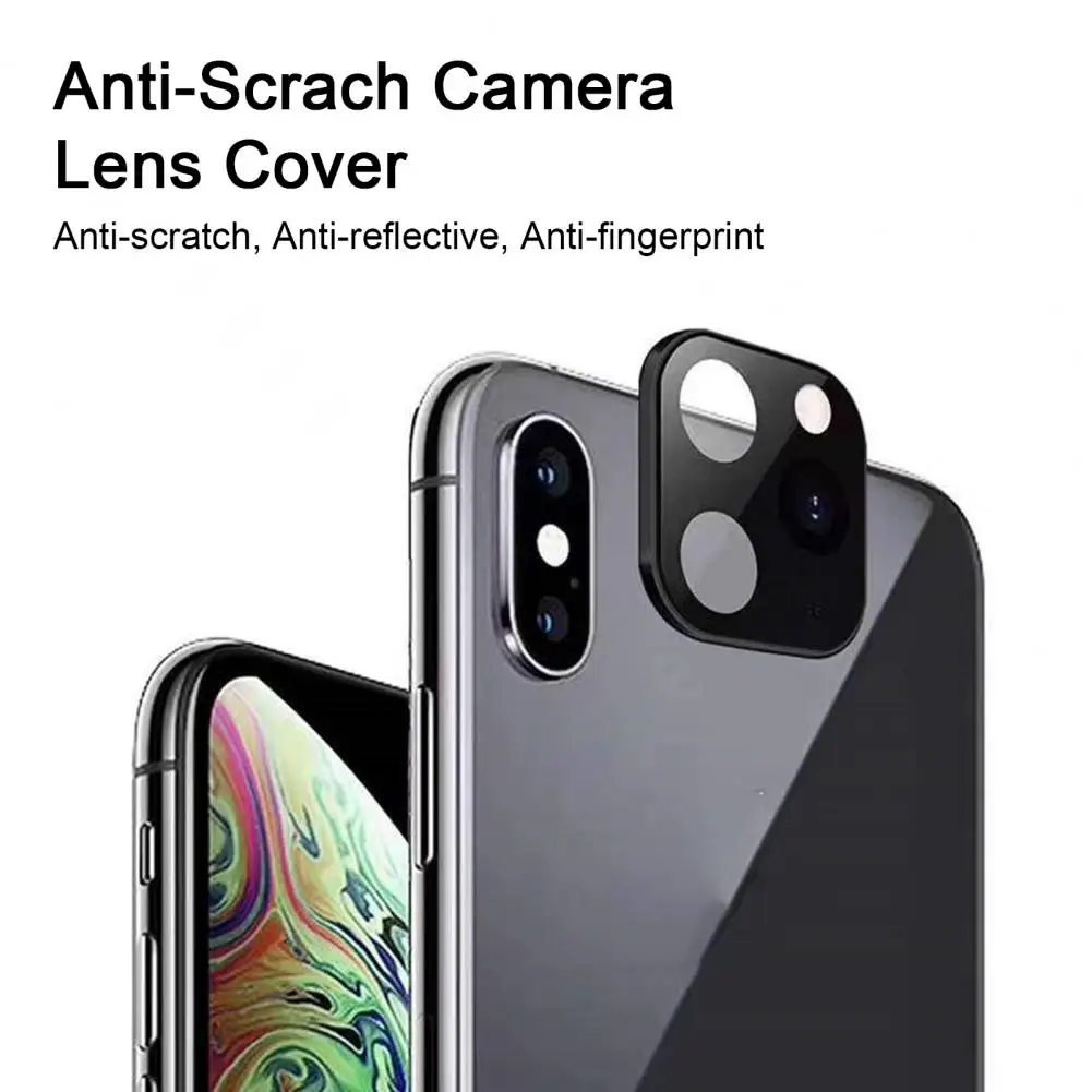 Protezione dell'obiettivo della fotocamera copriobiettivo autoadesivo pellicola protettiva per obiettivo a copertura totale per Iphone X/xs resistente ai graffi ad alta durezza