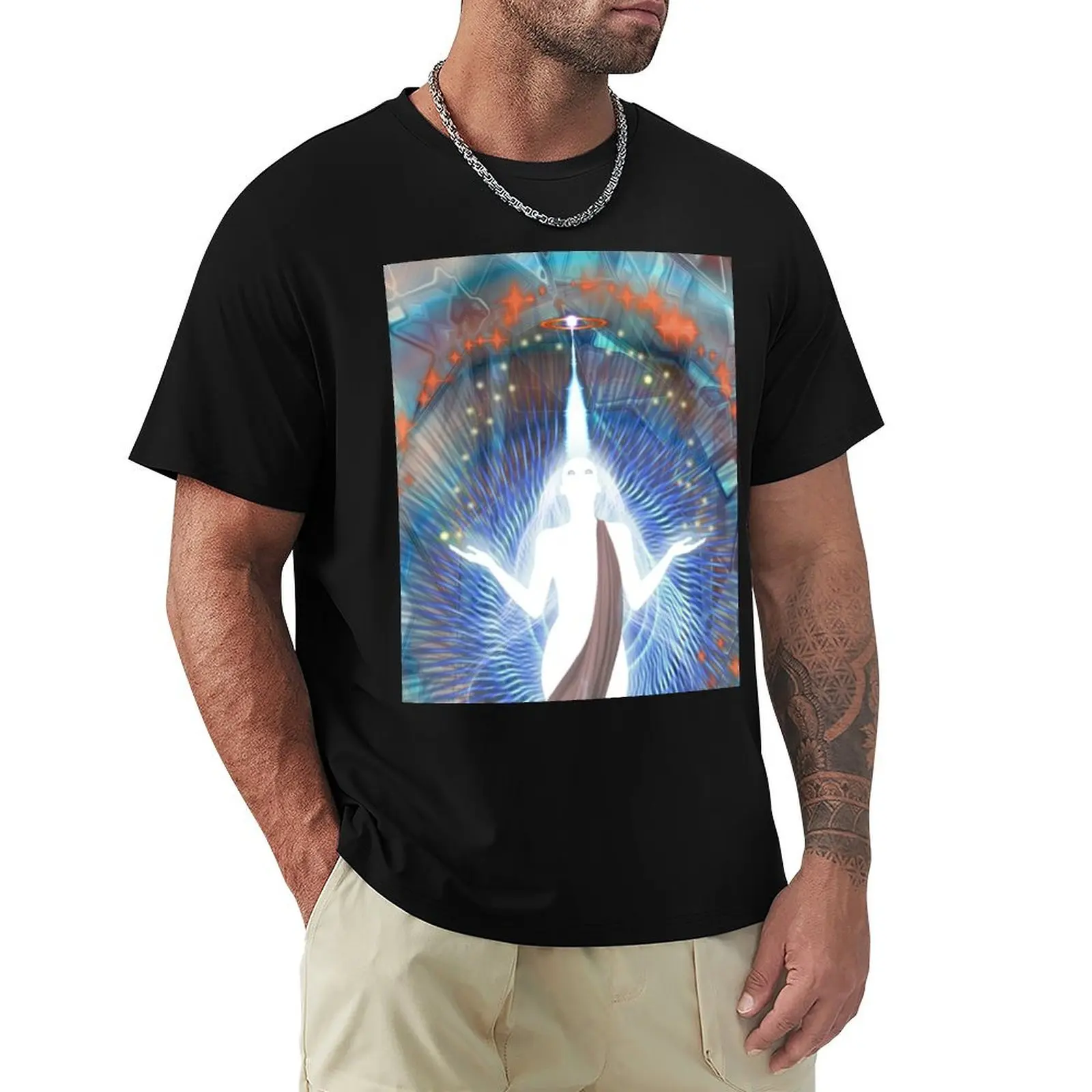 Auraways - T-shirt Knowledge, t-shirt basique pour tenue de tous les jours