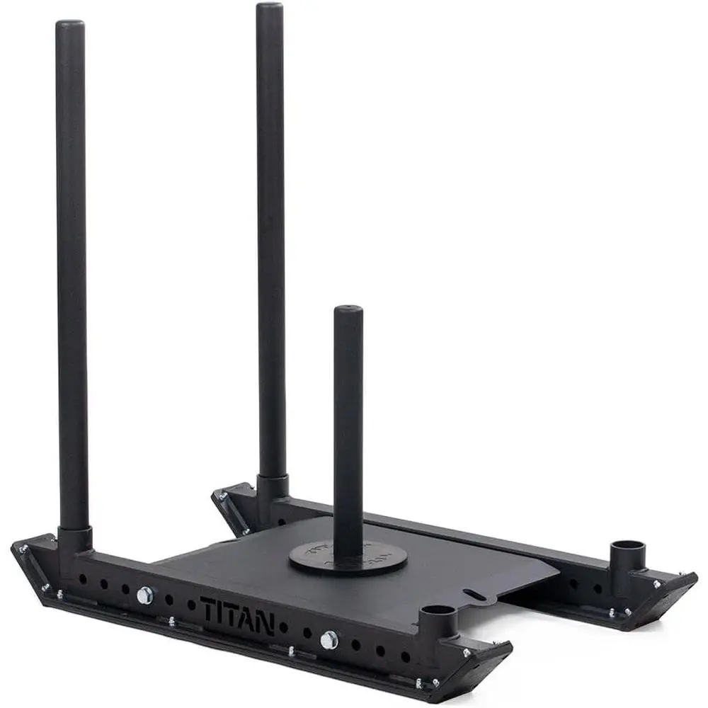 

4-Post Push/Pull/Drag Sled for Speed Training and Agility, 750 LB Capacity, Suitable for Grass, Turf, Concrete, and Asphalt, Inc