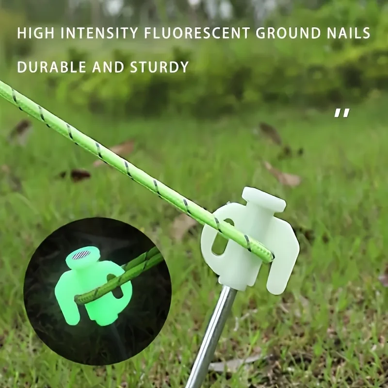 

Набор колышков для палатки для кемпинга на открытом воздухе, 10 предметов, усиленные ветрозащитные колышки, 7,87 дюйма