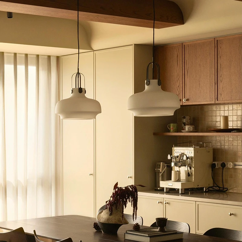 

Nordic Artistic Modern Minimalist Pendant Light Danish Designer Homestay Bar Counter Bedroom Bedside Chandelier for Restaurant