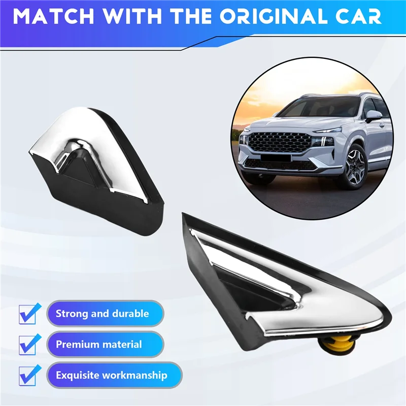 

Накладка на боковое зеркало автомобиля для Hyundai Santa Fe 86190S1100 86210-S1100 86190-S1100 86210S1100 автозапчасти-установка