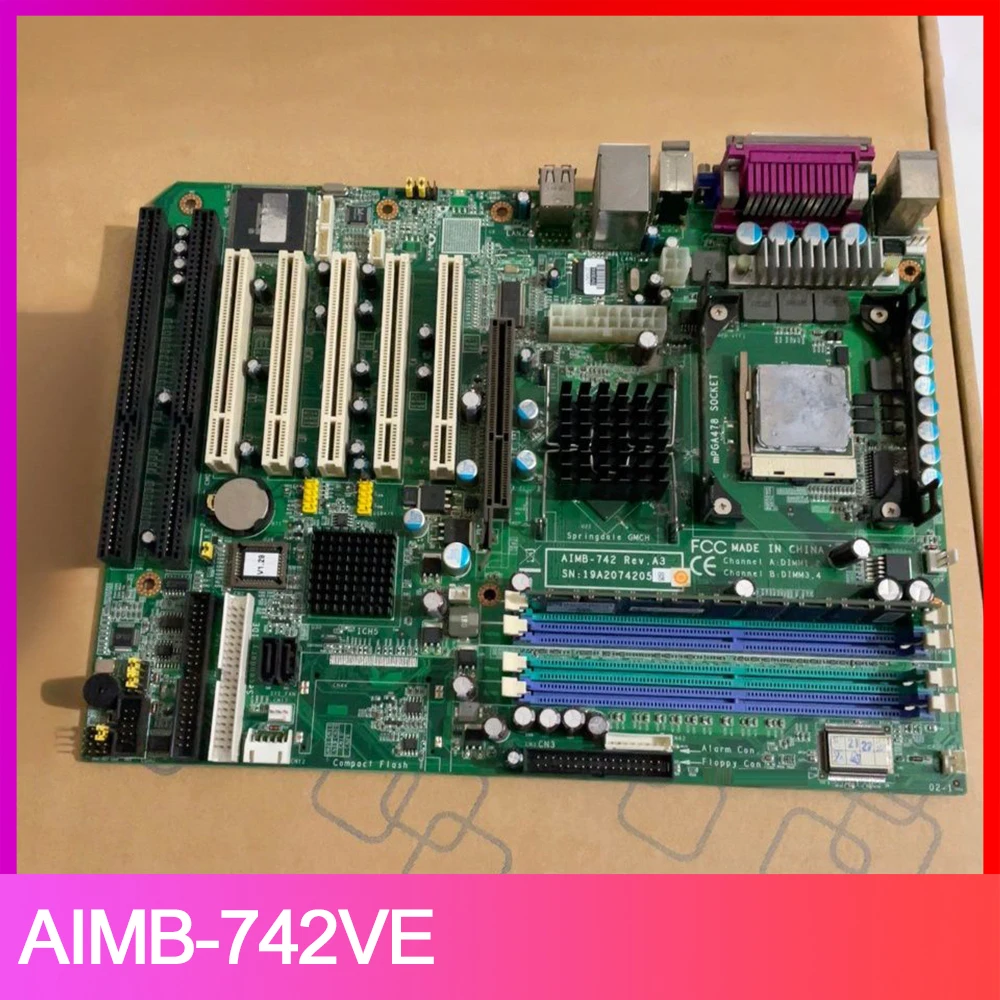 AIMB-742VE Industrial Control Computer Motherboard AIMB-742 Rev.A3