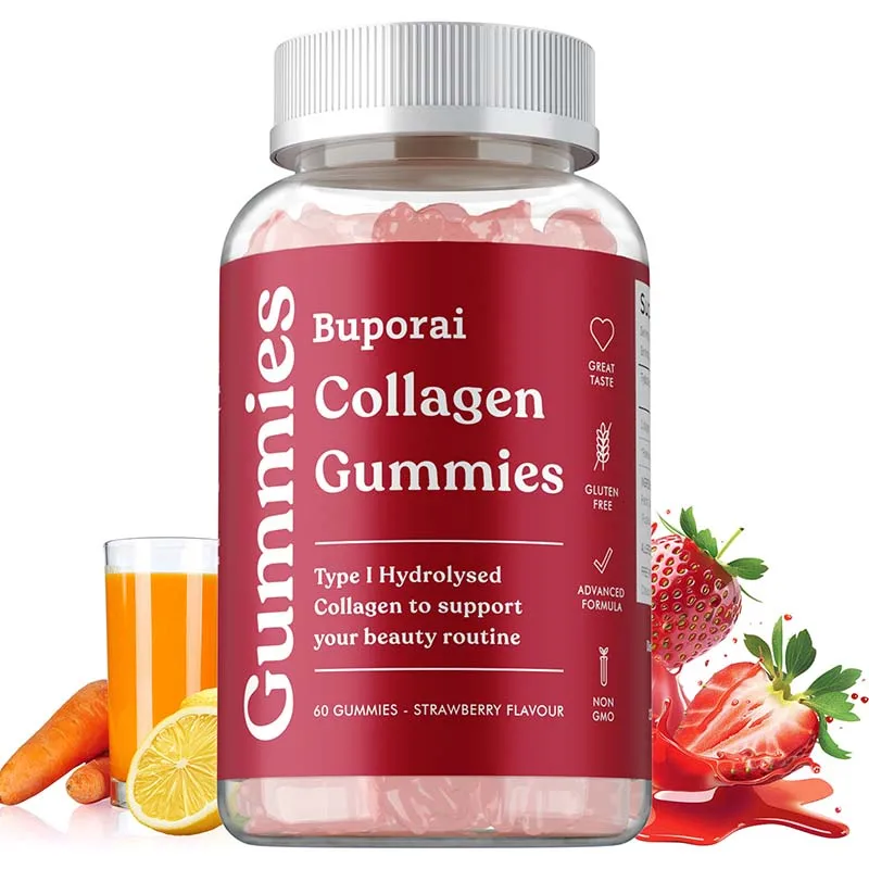

Buporai Collagen Gummies - Brightening Skin Whitening Anti-Aging Antioxidant Imrpove Immune