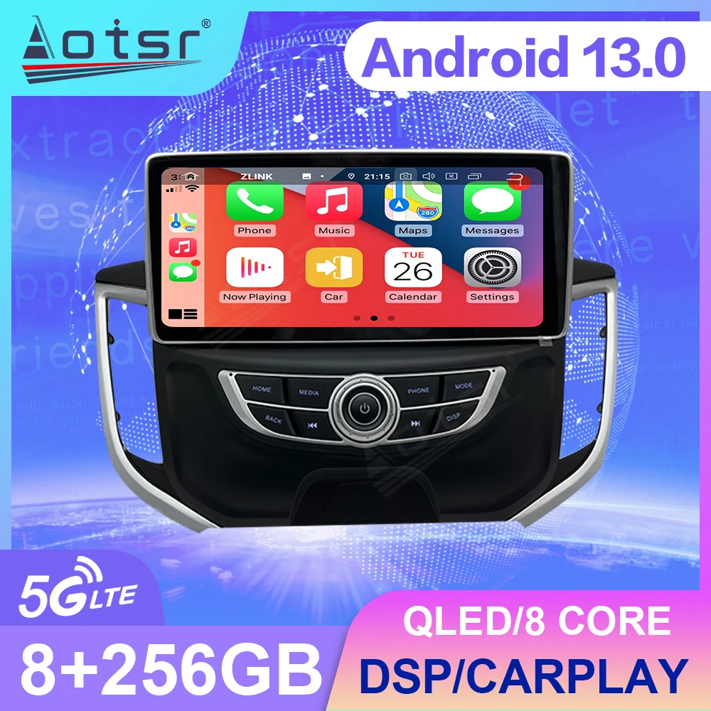 10.25 Inch  large screen  Android Car Radio For Hyundai IX25 2012-2017 Video Player Stereo Auto GPS Navi DSP Carplay