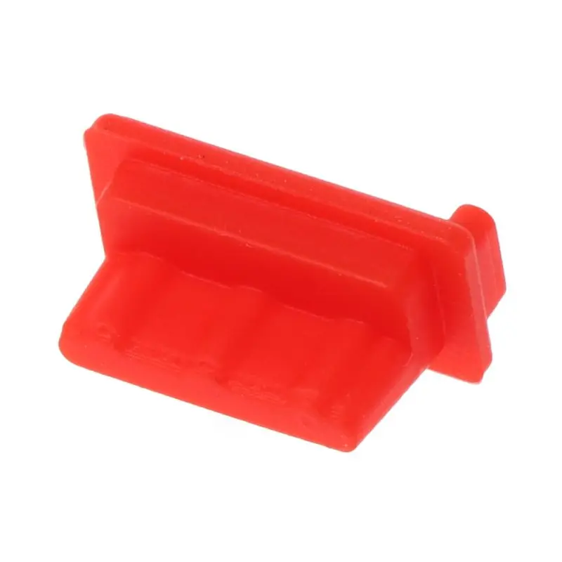 5 PCS Silicone Plugues poeira anti-carregamento USB para tablet computador portátil