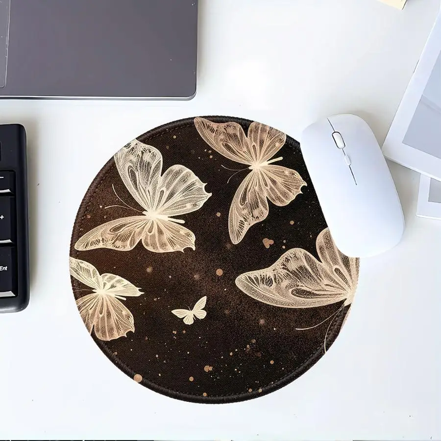 Dreamy Butterfly Waterproof 1pc Mouse Pad Desk accessories Computer Laptop Pad Game Console Pad office Pad Keyboard Mouse Pad