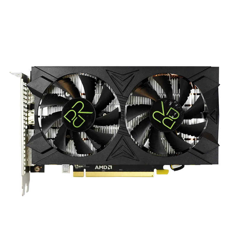 Ventilador de refrigeración con tubería caliente, multipuerto, DP,DIV,HPMI RX 580, 8GBgddr5, GPU de 256 bits, tarjeta gráfica para juegos de