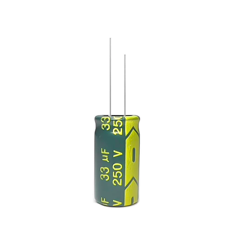

40pcs 250V 33uF Electrolytic Capacitor High Frequency Low ESR Long Life 10x20mm for Power Supply