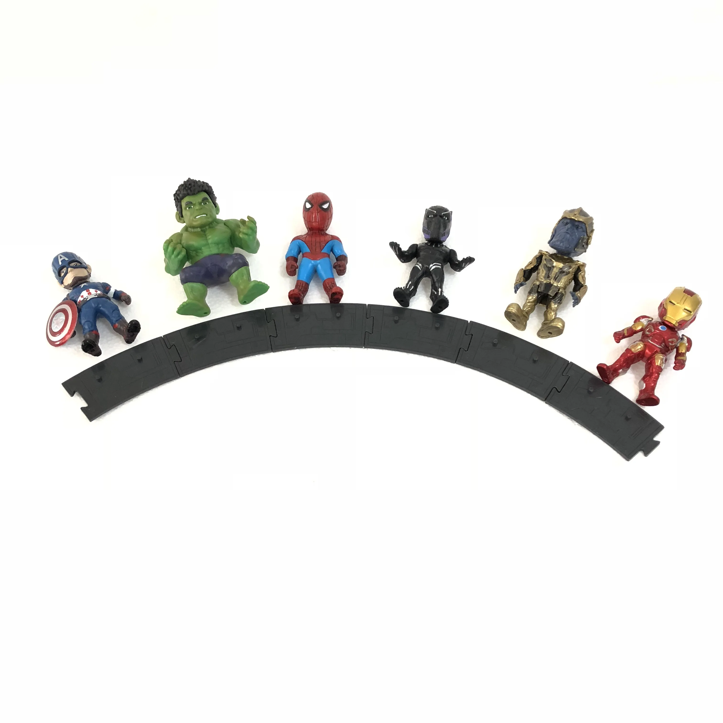 Disney Marvel Action Figure Spiderman Hulk Kids Toys Anime Model Iron Man Thor Kids Cake Decoration Figure Doll Gift Toy Kids