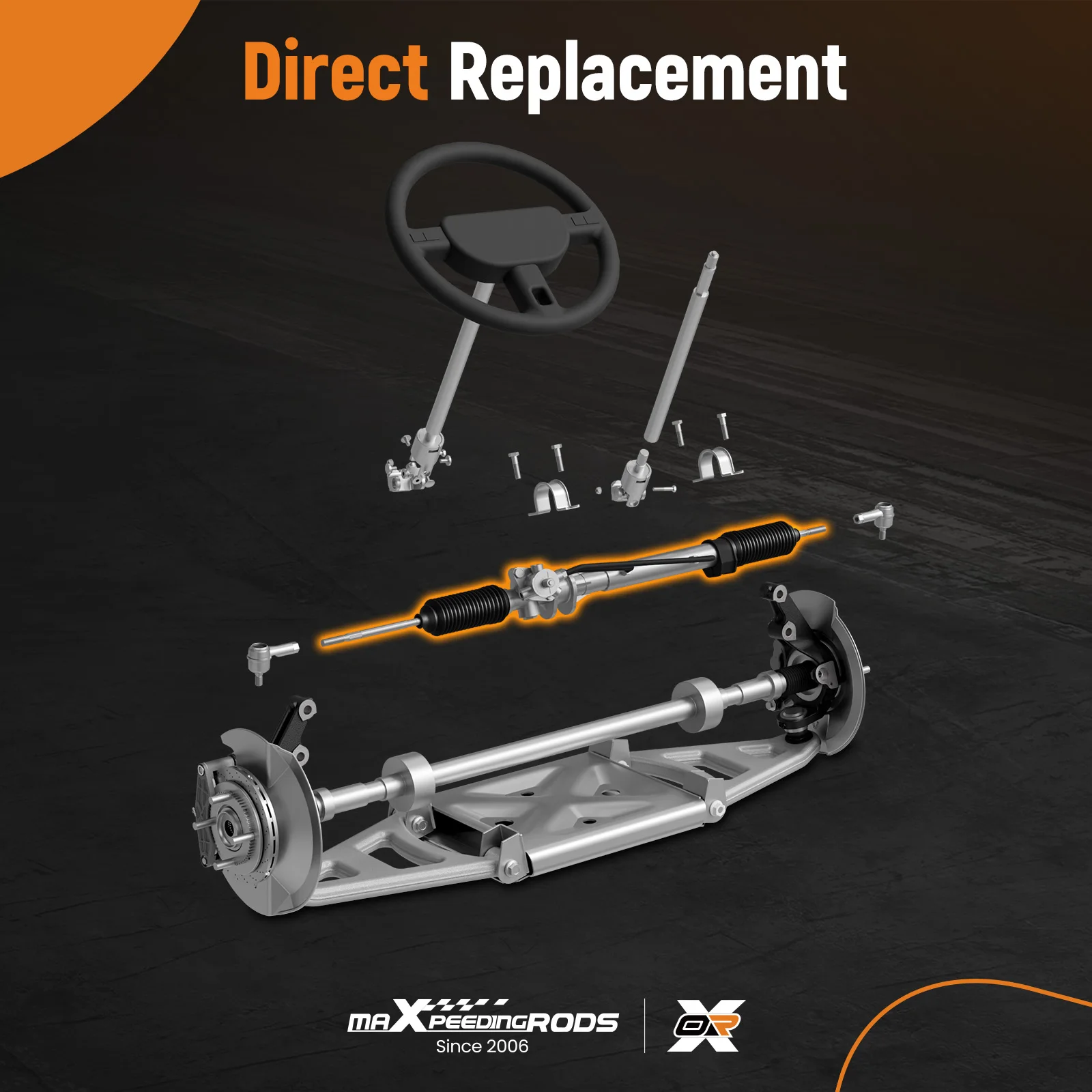 

Рулевая рейка в сборе для Nissan Maxima SE SL 2004-2008 V6 3.5L