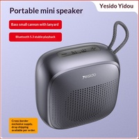 Yesido Wireless Bluetooth Speaker Mini Subwoofer 3D Stereo Sound Outdoor Dustproof Portable Bluetooth Speaker