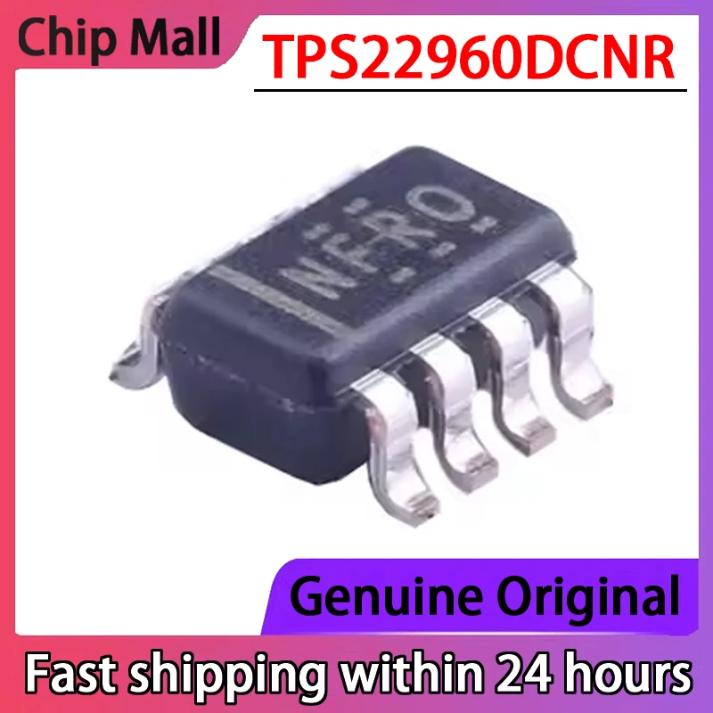 5PCS New Original TPS22960DCNR SOT23-8 Screen Printed NFRO Power Electronic Switch Chip in Stock