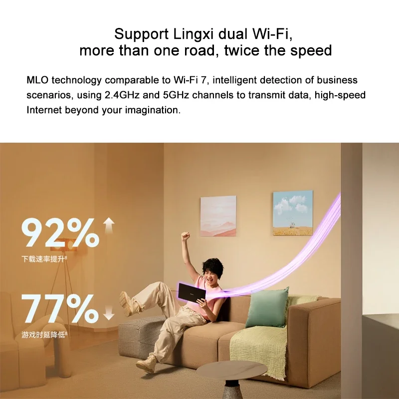 Huawei-AX3 Pro roteador wifi, amplificador de sinal, repetidor de rede dual-band, alto ganho, 4 antenas para casa e escritório, 6 +, 3000 Mbps, novo