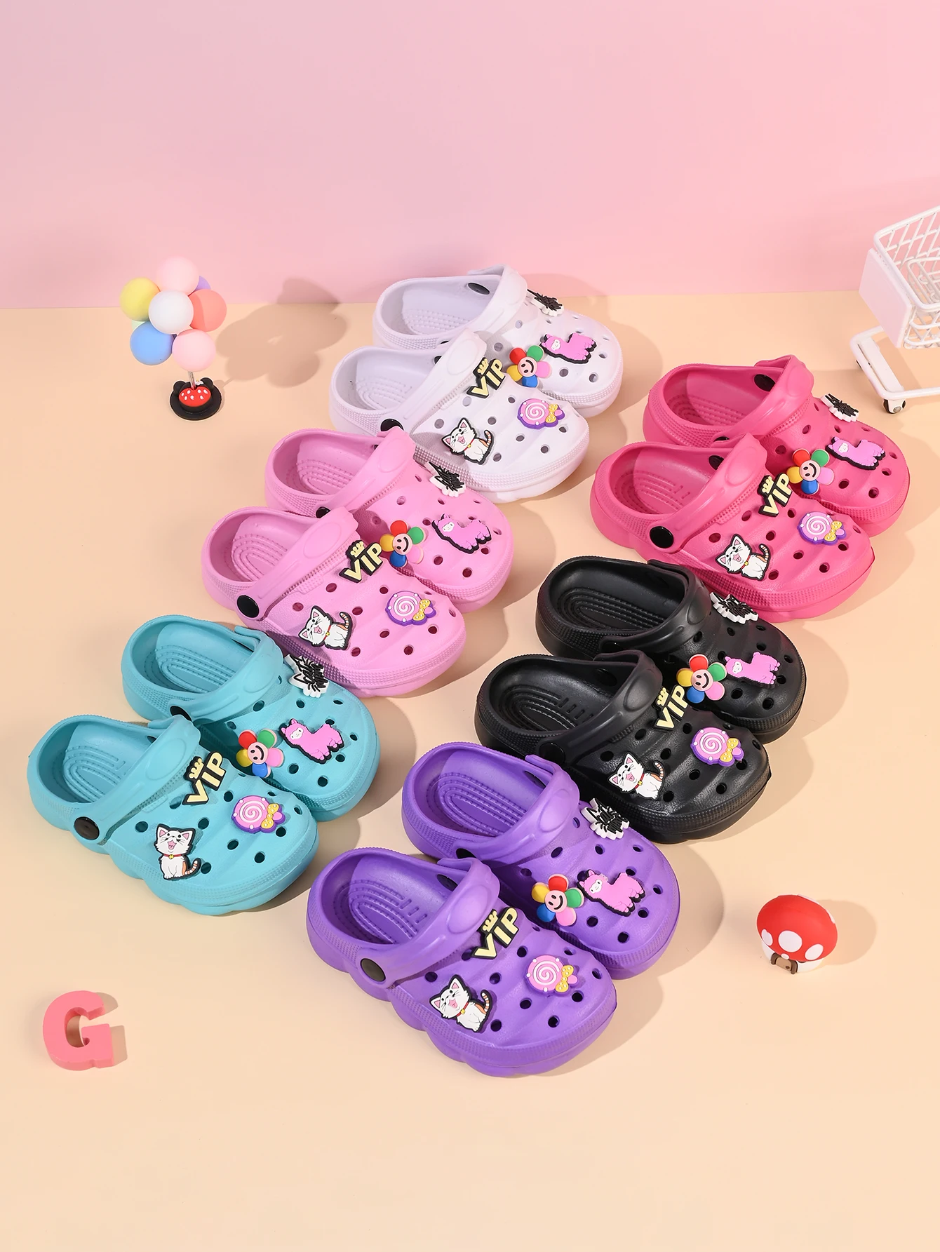 

Летние детские тапочки, пятицветные цветы, модные дышащие полые тапочки «сделай сам», домашние тапочки для отдыха, прогулок, путешествий, ванны