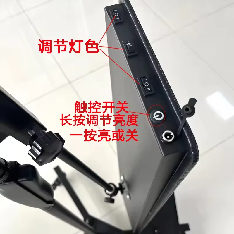 

PDR king Dent Light Tools Dent Lamp Line Board With Strips Dent Repair Tool Kit Lamp Reflective Line Border