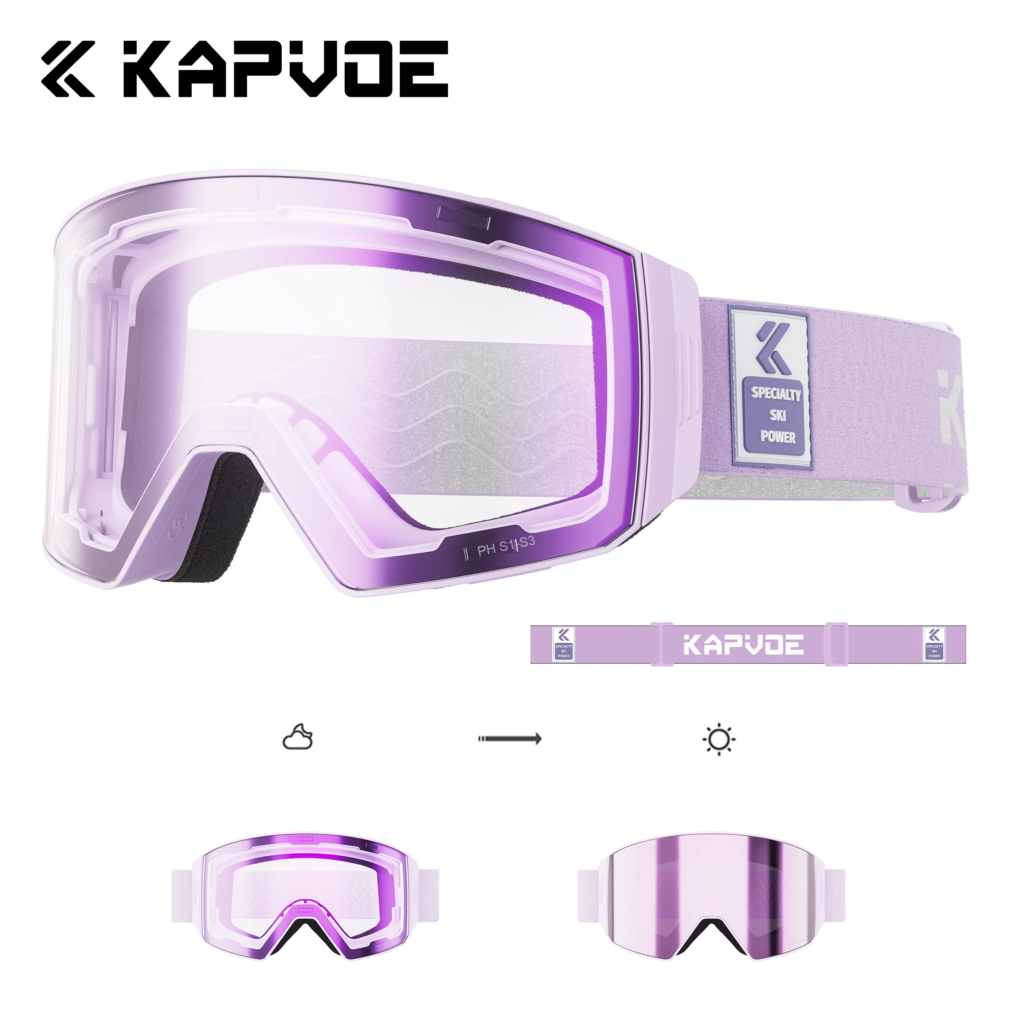 kapvoe-uv400-photochromic-snow-goggles-ski-sunglasses-magnetic-anti-fog-lenses-protection-fashion-men-women-ski-sports-glasses