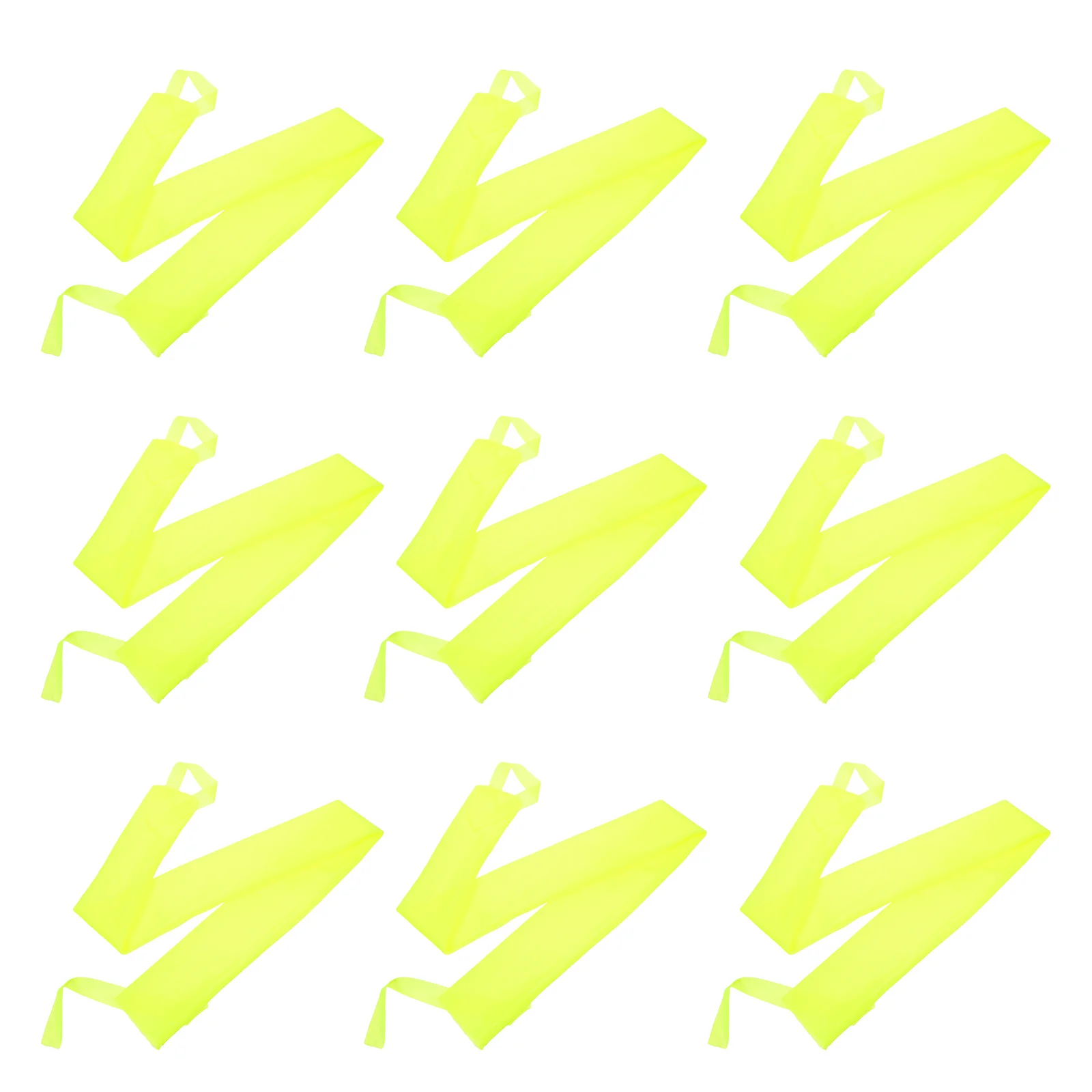 10 Buah Tas Ballast Fasilitas Lalu Lintas Cincin Pemberat Kerucut Kain Oxford untuk Keselamatan Pekerjaan Jalan Reflektif Penstabil Anti Jatuh