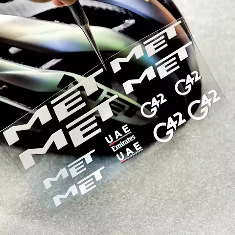 UAE T Poarza MET M Trenta Road Bicycle Helmet G42 Waterproof Decal Stier Cycling Gear Accories