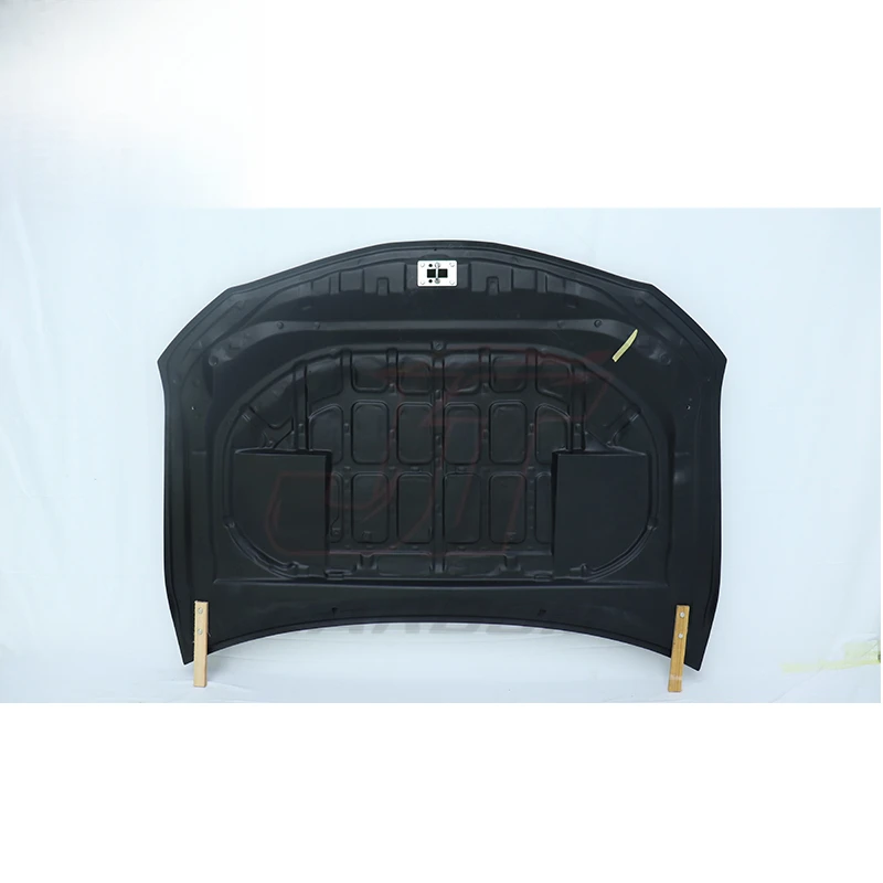 Hot Selling Vented Wet Carbon Fiber Engine Hood Bonnet Black Bolt On Front Exterior Performance Replacement Accessories With Fit