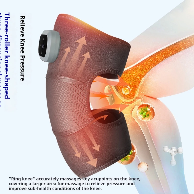 

New Electric Knee Joint Massager Vibration Hot Compress Massager