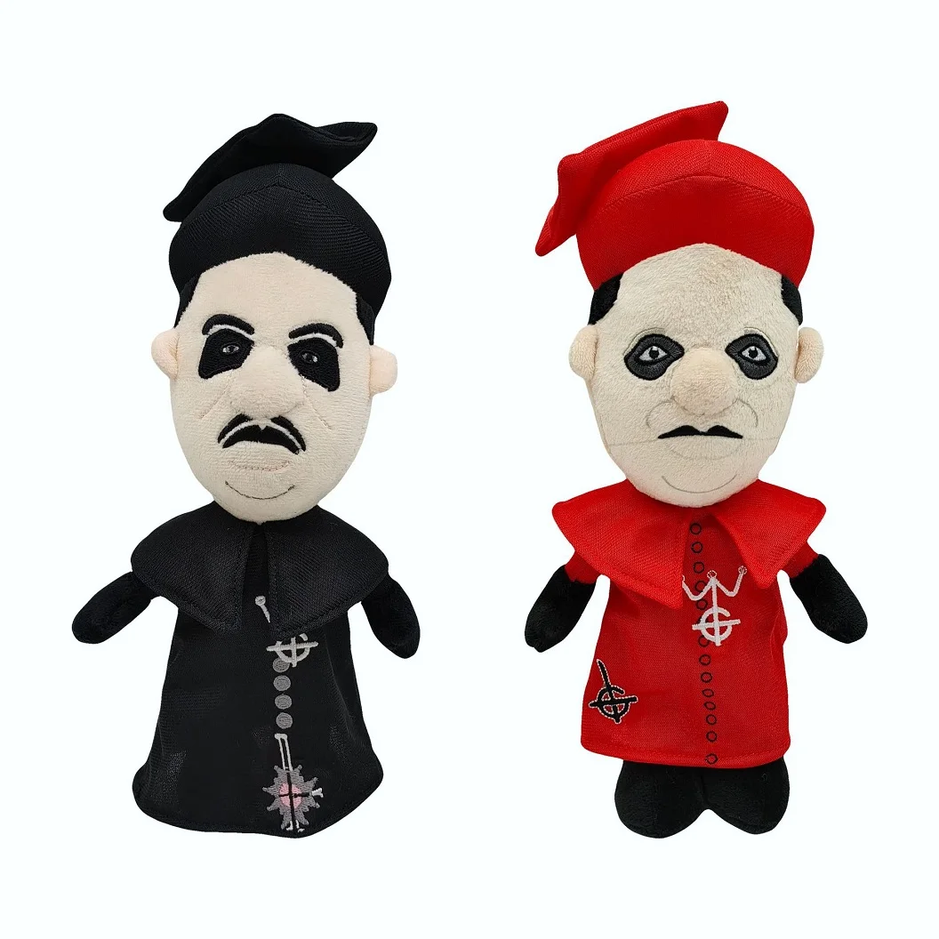 NOWOŚĆ 25cm Ghost Band Cardinal Copia Pluszowa lalka Ghost Singer Struffed Plush Toys Prezenty świąteczne i Halloween dla dzieci