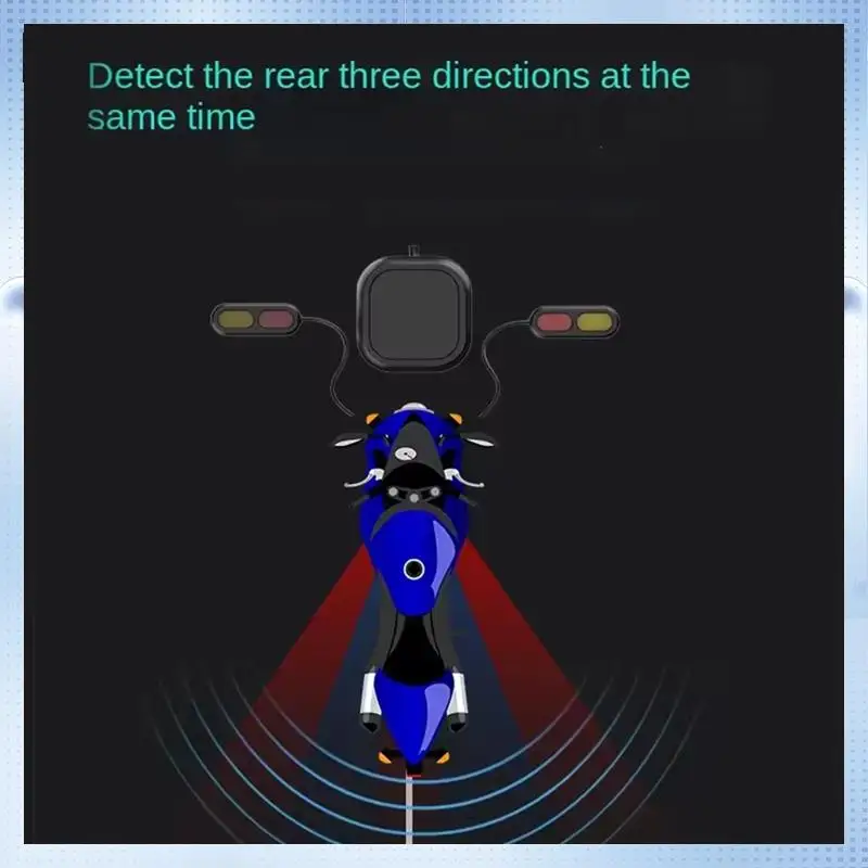 

A51K-Motorcycle Millimeter Wave Radar Warning Safety System Warning Blind Spot Monitoring