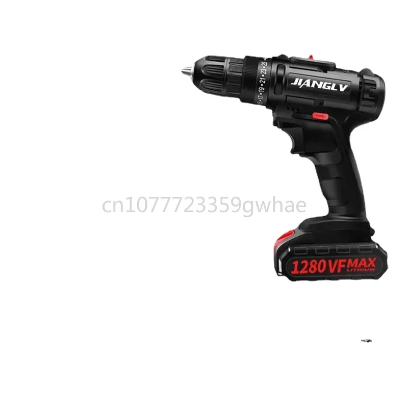 21V  Cordless Screwdriver Battery Mini Electric Power Screwdriver Drill 1580VF Brushless Electric Drill