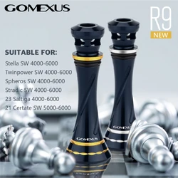 Gomexus Reel Stand For Daiwa Certate sw Saltiga Shimano Stella Spheros Stradic Twin Power 55MM Aluminum R9