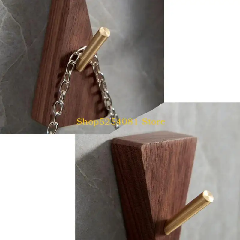 AXYC Pack of 2 Copper Reinforced Hook Decorative Storage Solution