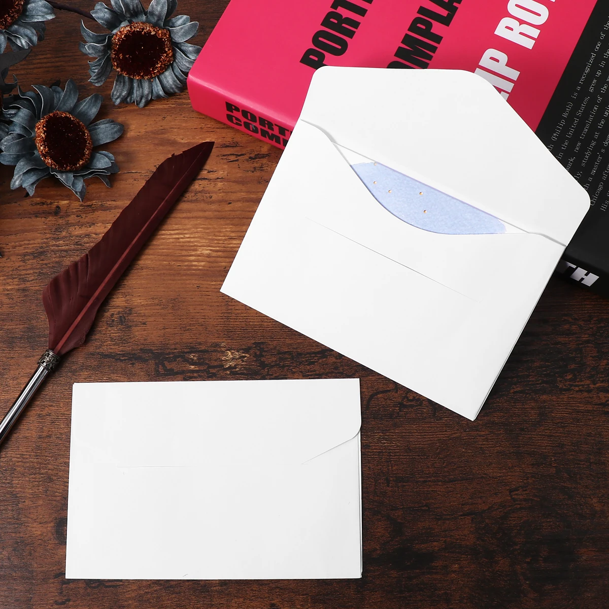 

Thank You Card Shower Cards Thankyou Envelopes Small with Wedding Greeting