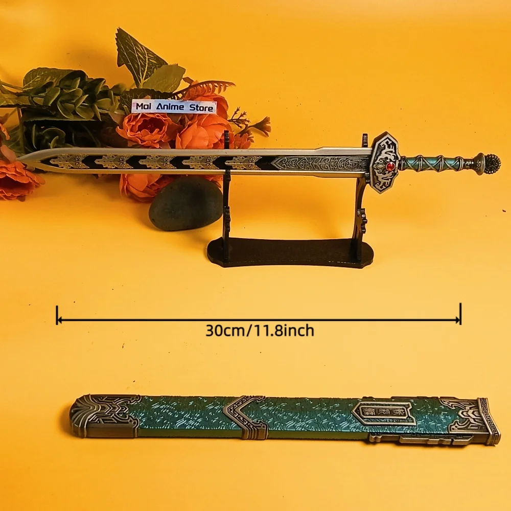 11.6inch Metal Naraka Bladepoint Katana Real Katana Damascus Sword Original Samurai Sabre Anime Steel Sword Unsharp Toy Gift