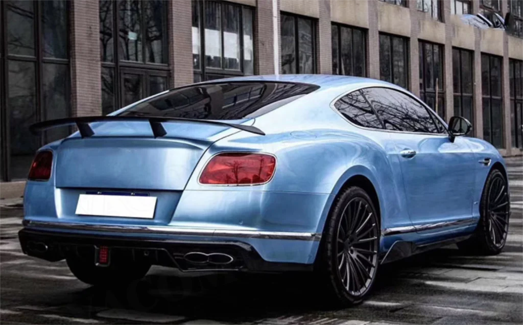 

VACOMUL Rear Diffuser Splitters Bumper Lip Spoiler ST Style For Bentley Continental GT 2015-2017 Carbon Fiber Rear Bumper Lip